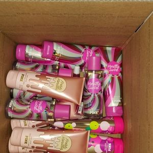 SOLD Pink lotions and mist